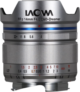 LAOWA 14mm f/4 FF RL Zero-D - Leica M (Silver)
