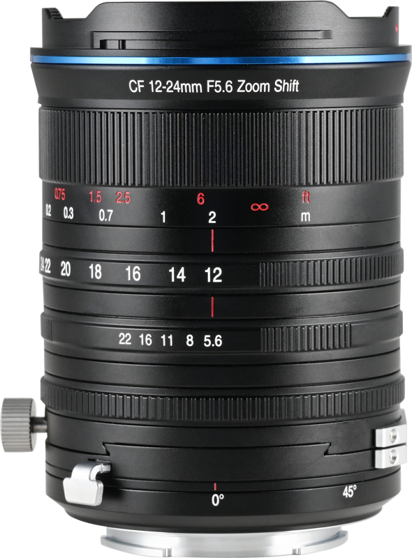 The Laowa 12-24mm APS-C f/5.6 Zoom Shift CF Lens is a versatile ultra-wide-angle zoom lens designed for APS-C mirrorless cameras. Featuring a 12-24mm focal range