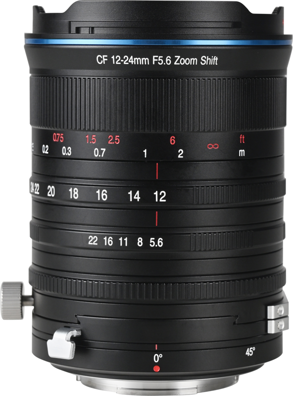 The Laowa 12-24mm APS-C f/5.6 Zoom Shift CF Lens is a versatile ultra-wide-angle zoom lens designed for APS-C mirrorless cameras. Featuring a 12-24mm focal range