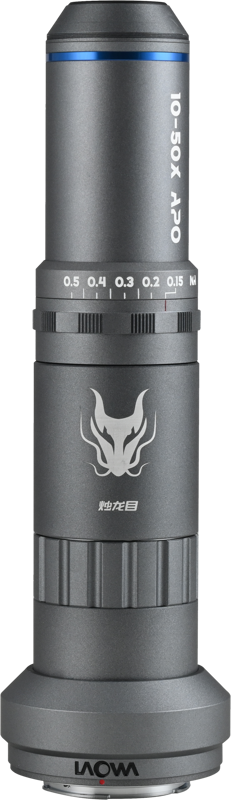 The Laowa Aurogon FF 10-50X NA0.5 Supermicro APO is an advanced super-micro lens designed for extreme magnification photography. Offering an unprecedented 10x to 50x magnification range