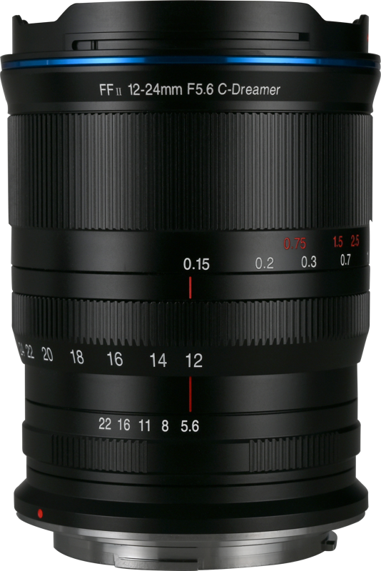 The Laowa 12-24mm f/5.6 Zoom FF Lens is a compact ultra-wide-angle zoom lens designed for full-frame cameras. Offering a versatile 12-24mm focal range