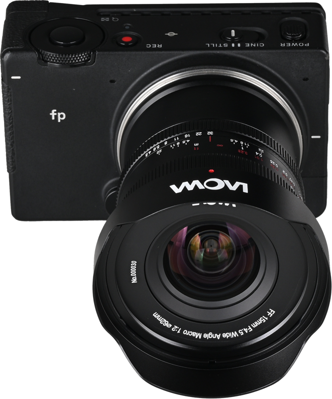 LAOWA 15mm F/4.5 0.5x Wide Angle Macro Lens - L Mount