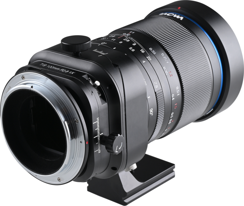 this lens provides exceptional control over perspective and depth of field