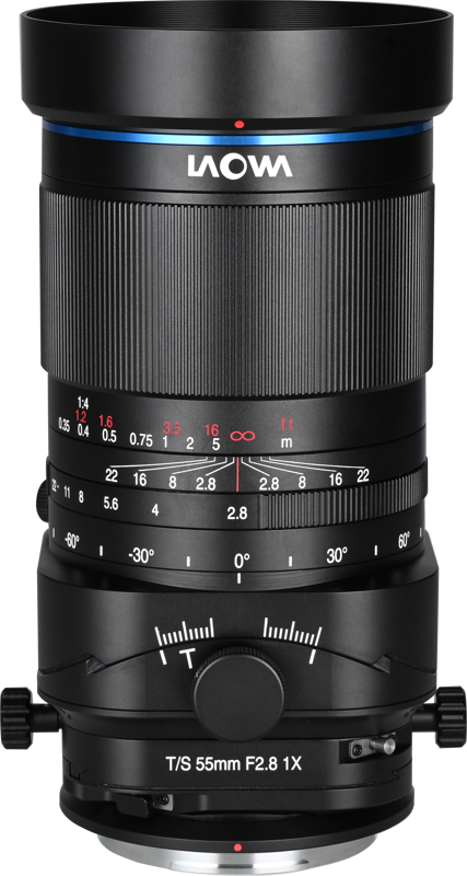 LAOWA 55mm f/2.8 Tilt-Shift 1X Macro Lens - Fuji GFX
