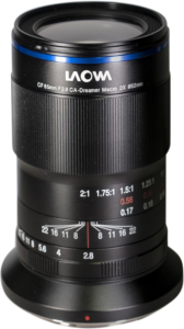 ideal for close-up shots of insects