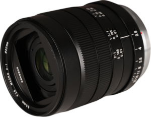 this lens provides an effective focal length equivalent to 90mm
