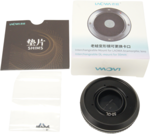 LAOWA Nanomorph 50mm T2.4 Interchangeable bayonet - DL