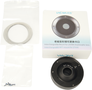 LAOWA Nanomorph 27mm T2.8 Interchangeable bayonet - MFT