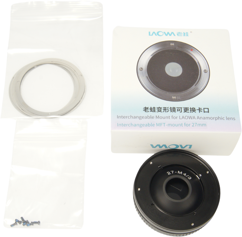 LAOWA Nanomorph 27mm T2.8 Interchangeable bayonet - MFT