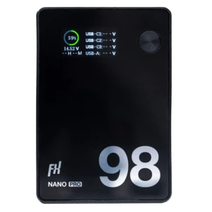 FXLION Nano Pro 98Wh V-mount battery with PD 100W