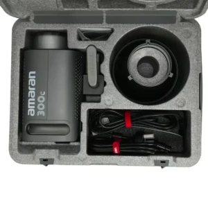 AMARAN 300c full-color Bowens-mount point-source LED light, GREY