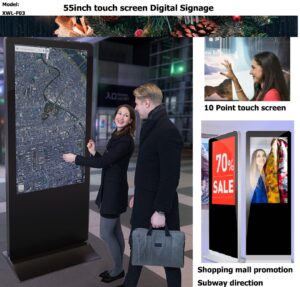 Digital signage monitors