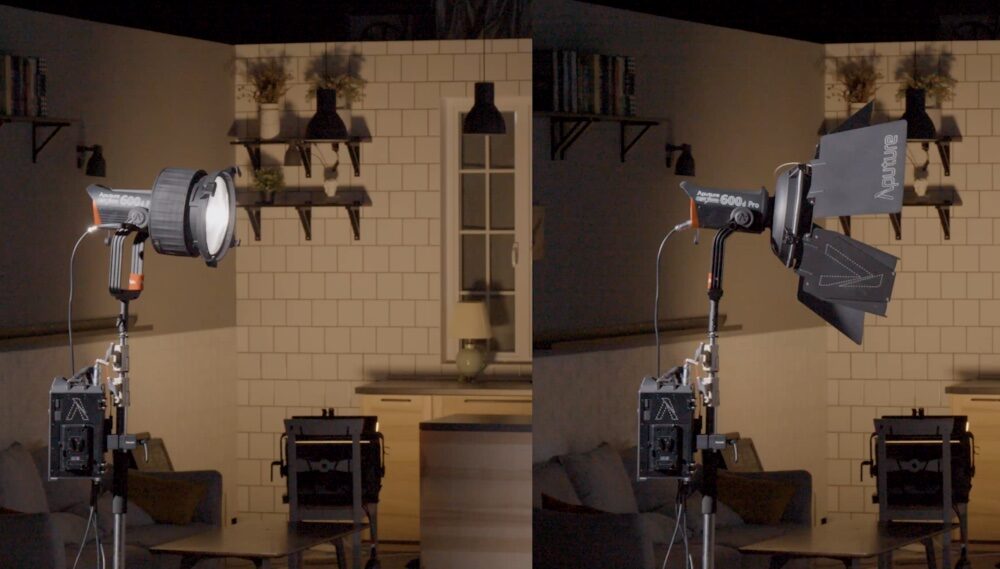 APUTURE Light Storm 600D PRO 600W daylight-balanced point-source LED