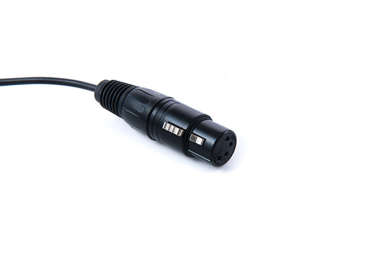 4-pin XLR (F) plug with D-tap (M) cable, Rolux