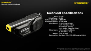 NITECORE BlowerBaby kit 3