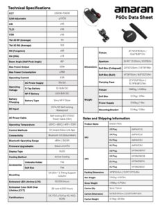 AMARAN P60c RGBWW full-color LED panel