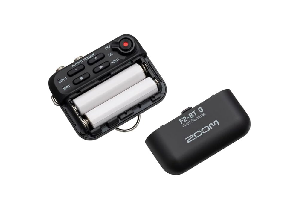 ZOOM F2-BT field recorder with Bluetooth and lavalier mic