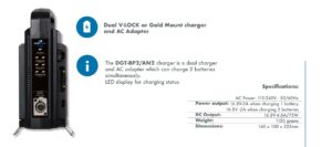 DIGITEX DGT-BP2 dual V-lock charger