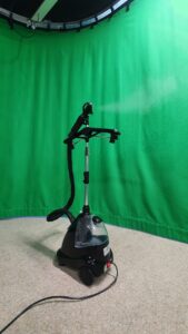 Must Molton viimistletud lavakangas 300g/m2 (tulekindel töötlus)