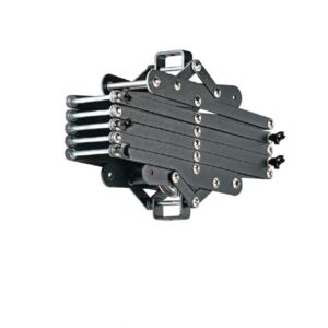 Top rail and hoist system