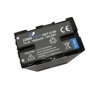 DIGITEX DGT-U100 battery (14V) for Sony BP-U series, 100Wh, 2xD-Tap, USB