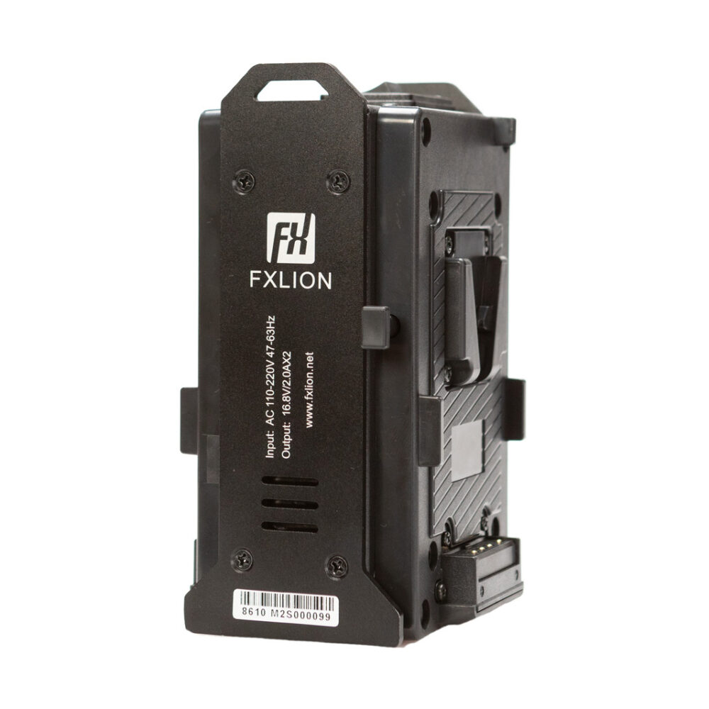 FXLION 2 channel V-mount mini charger
