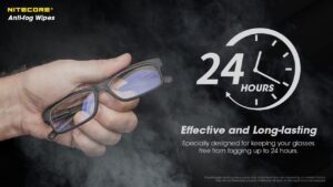 NITECORE Anti-Fog Wipes, 30 packs/box