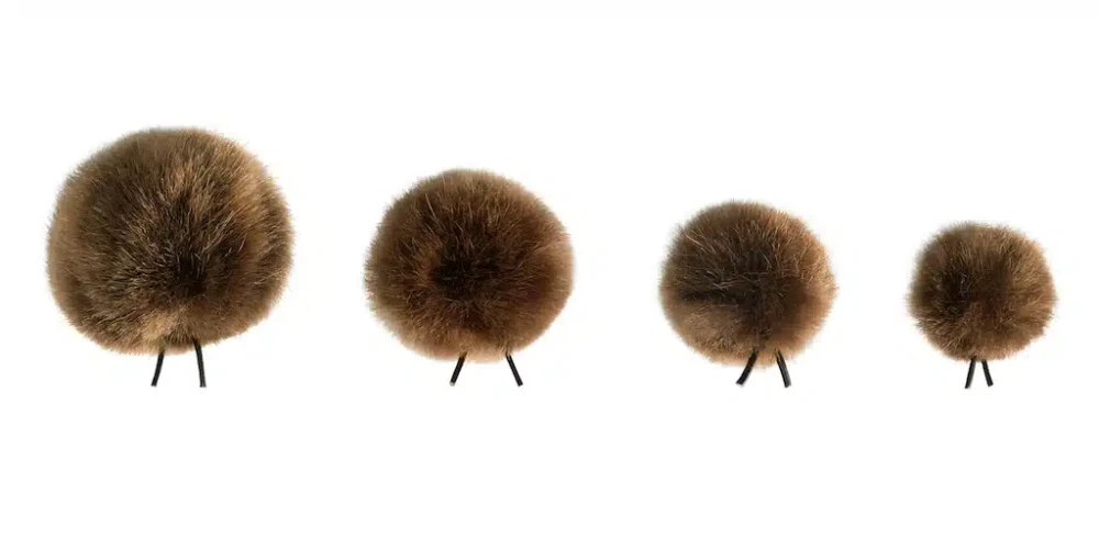 BUBBLEBEE The Windbubble lavalier microphone windshield