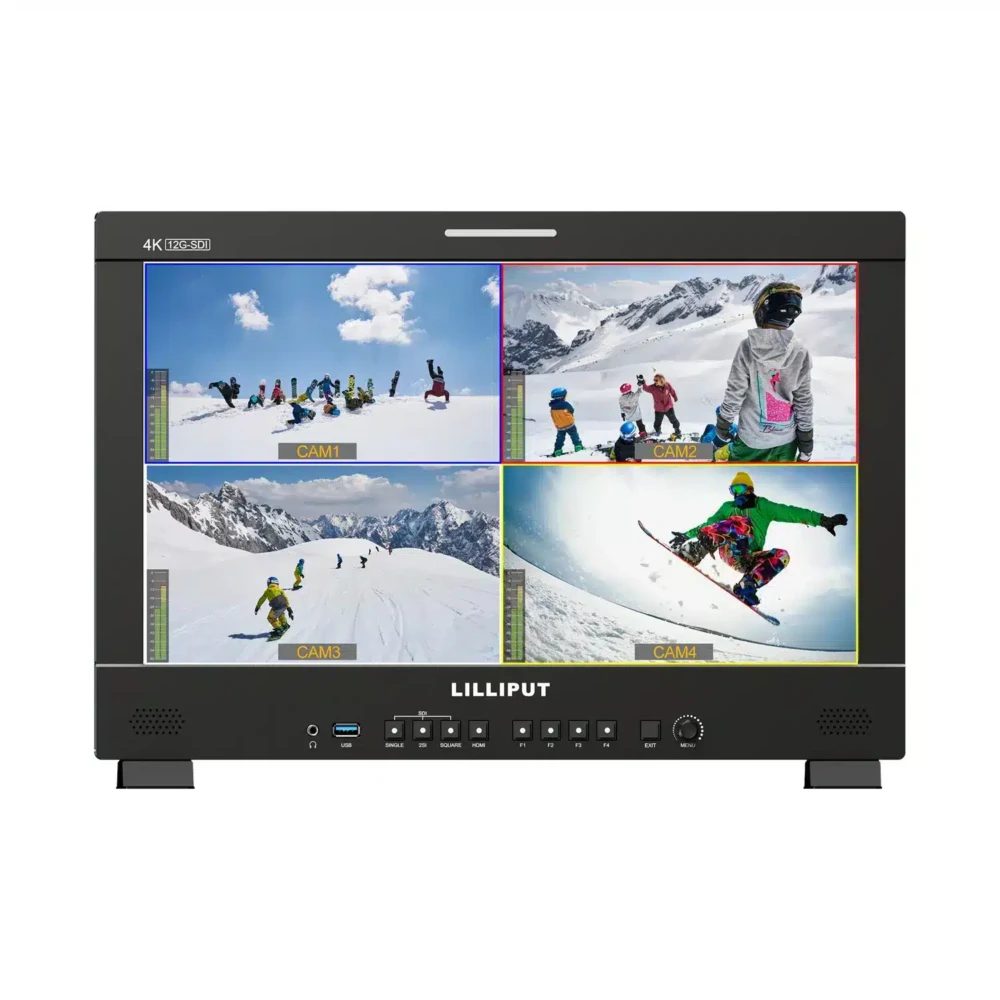 17.3" LILLIPUT Q18 4K 12G-SDI professional production studio monitor