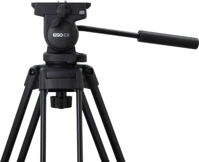 LIBEC TH-650EX video tripod with fluid head