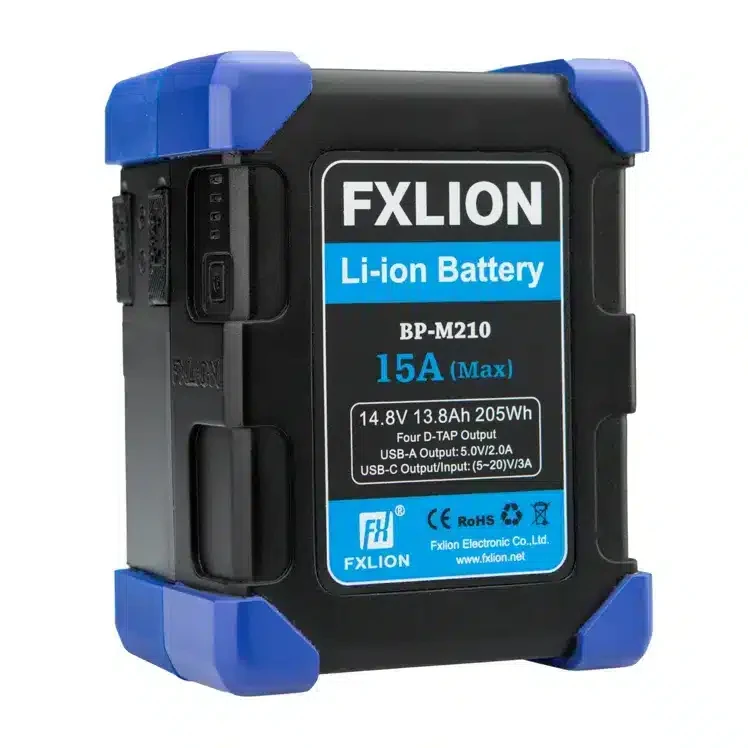 FXLION 205Wh High Power Square Battery with impact-proof rubber corners