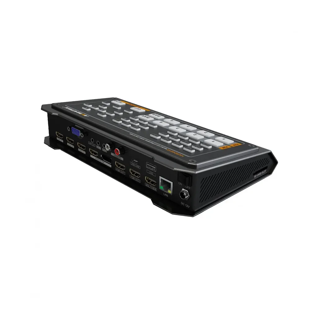 AVMATRIX HVS0401E 4-ch HDMI Multi-format Streaming Video Switcher with Recording