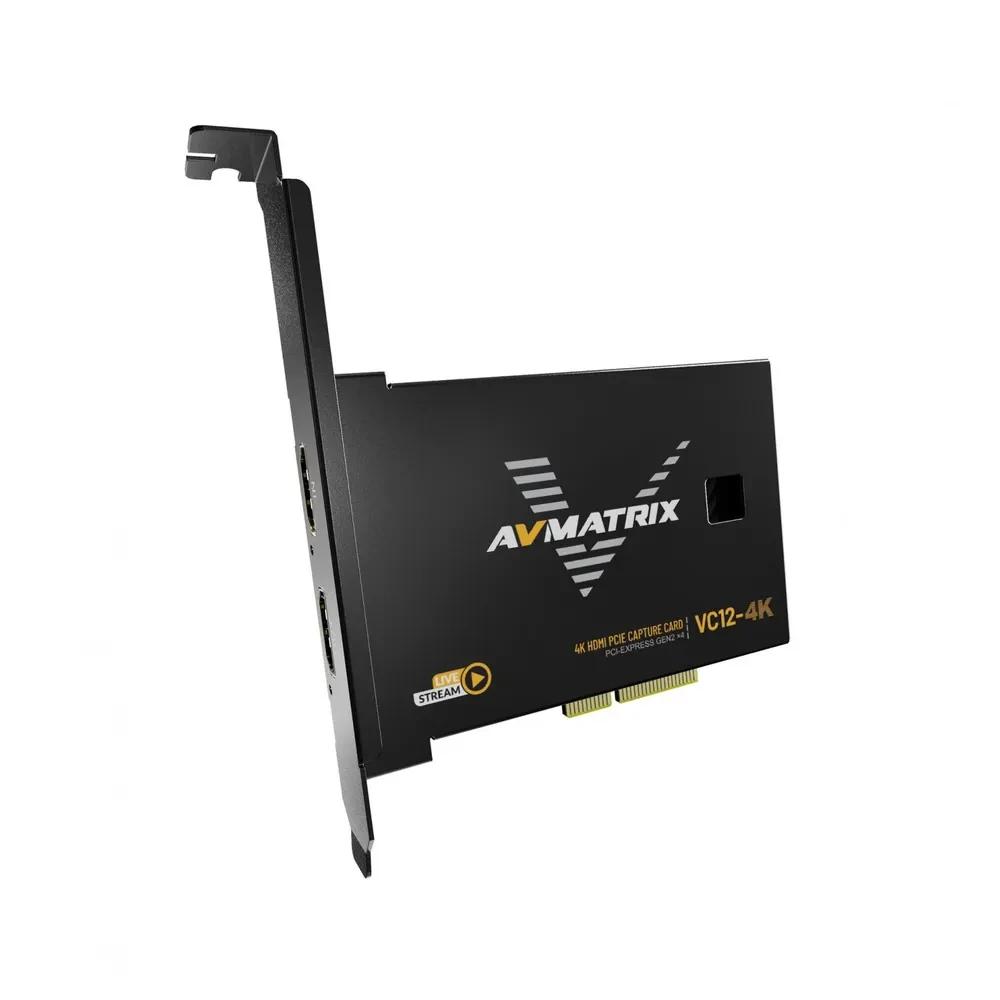 AVMATRIX VC12-4K 4K HDMI PCIE Capture Card