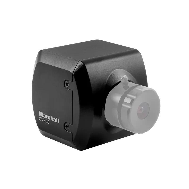 MARSHALL CV368 Compact Broadcast Camera with Global Shutter, Genlock, CS-Mount, SDI & HDMI