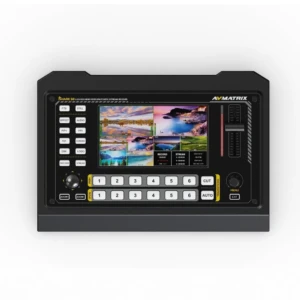 AVMATRIX Shark S6 6-ch HDMI/SDI Video Switcher with Recording and Streaming
