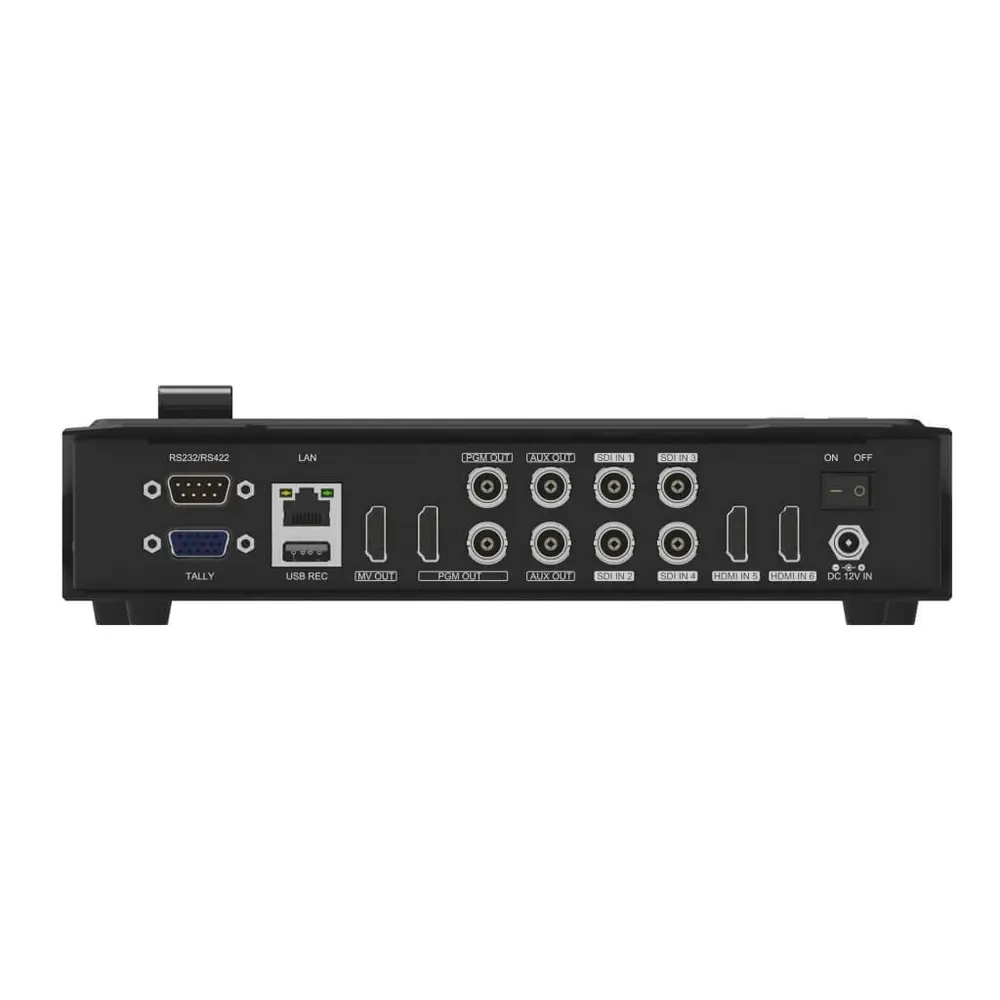 AVMATRIX Shark S6 6-ch HDMI/SDI Video Switcher with Recording and Streaming
