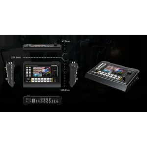 AVMATRIX Shark S6 6-ch HDMI/SDI Video Switcher with Recording and Streaming