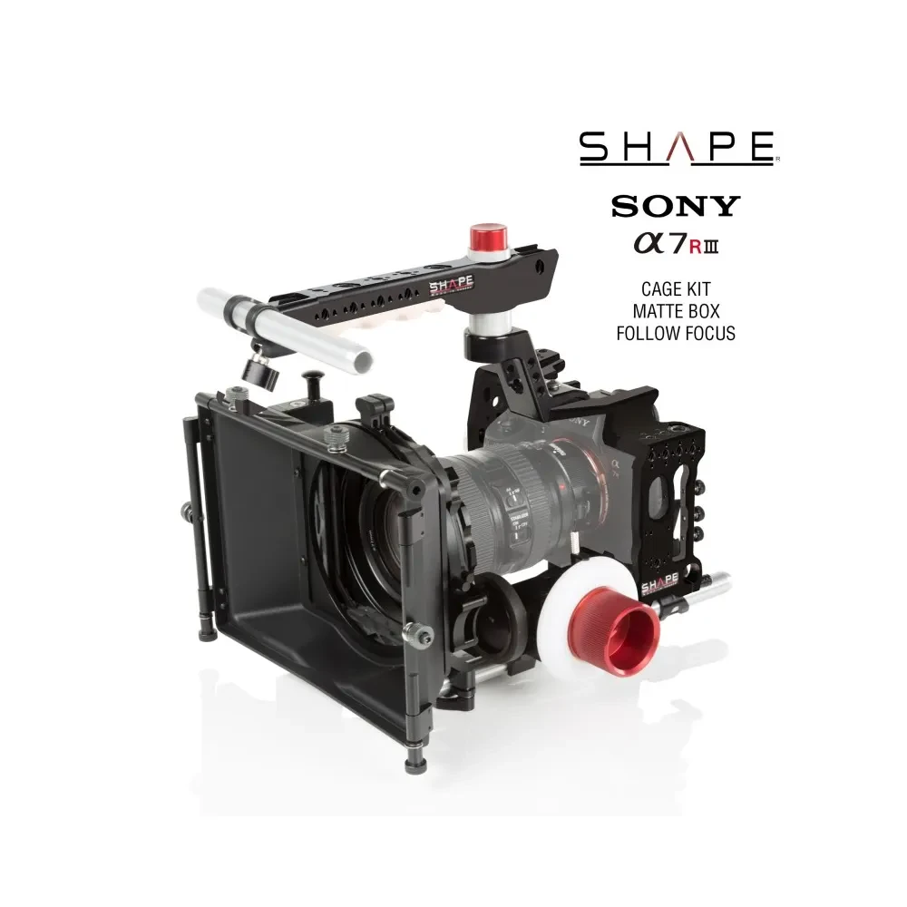 SHAPE Sony A7R3 Cage Kit with Matte Box and Follow Focus