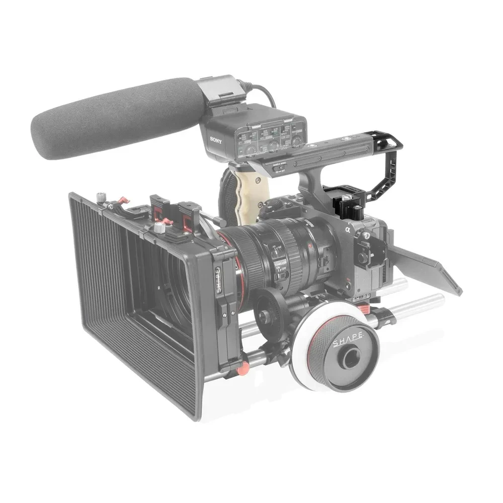 SHAPE Sony FX3/FX30 Handle Extension Rig Noise cancelling solution
