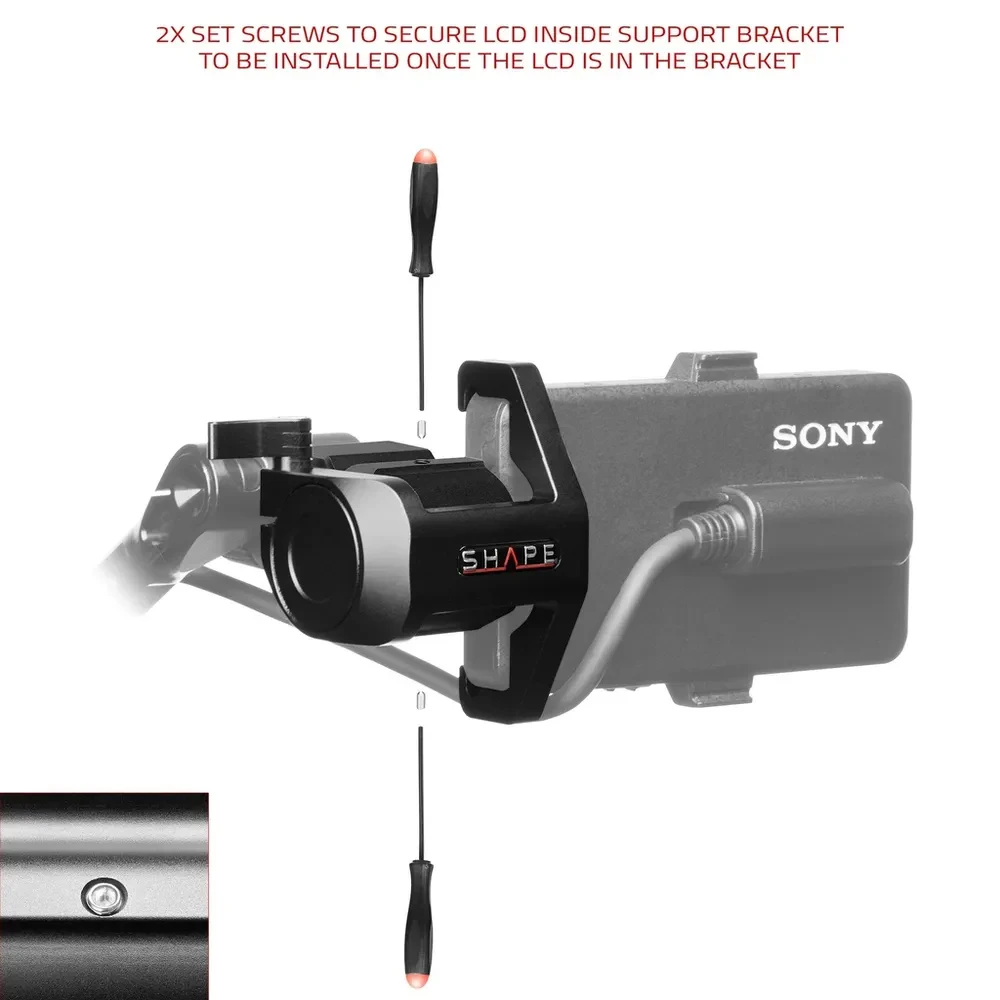 SHAPE LCD Monitor Loupe Support for Sony FX6
