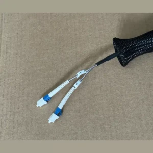 Multifiber 2-core, LC/LC connectors + Schill drum