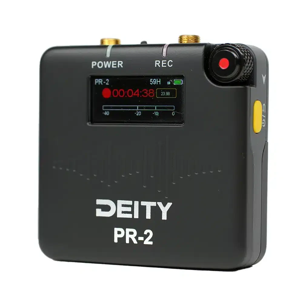DEITY PR-2 Stereo Pocket Recorder with Lavalier Mic (Global)