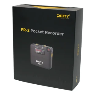 DEITY PR-2 Stereo Pocket Recorder with Lavalier Mic (Global)