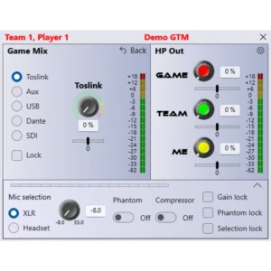GLENSOUND GTM SDI eSports Gamers Interface