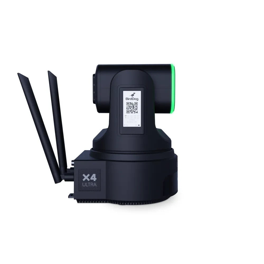 BIRDDOG X4 Ultra - NDI HX3, Wi-Fi, AI Tracking PTZ camera
