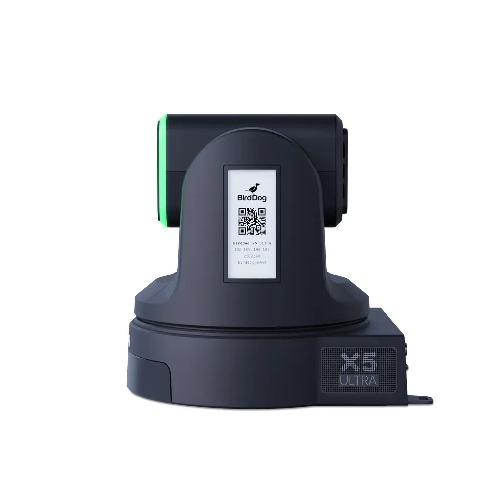 BIRDDOG X5 Ultra - NDI HX3, Wi-Fi, 12G SDI PTZ camera
