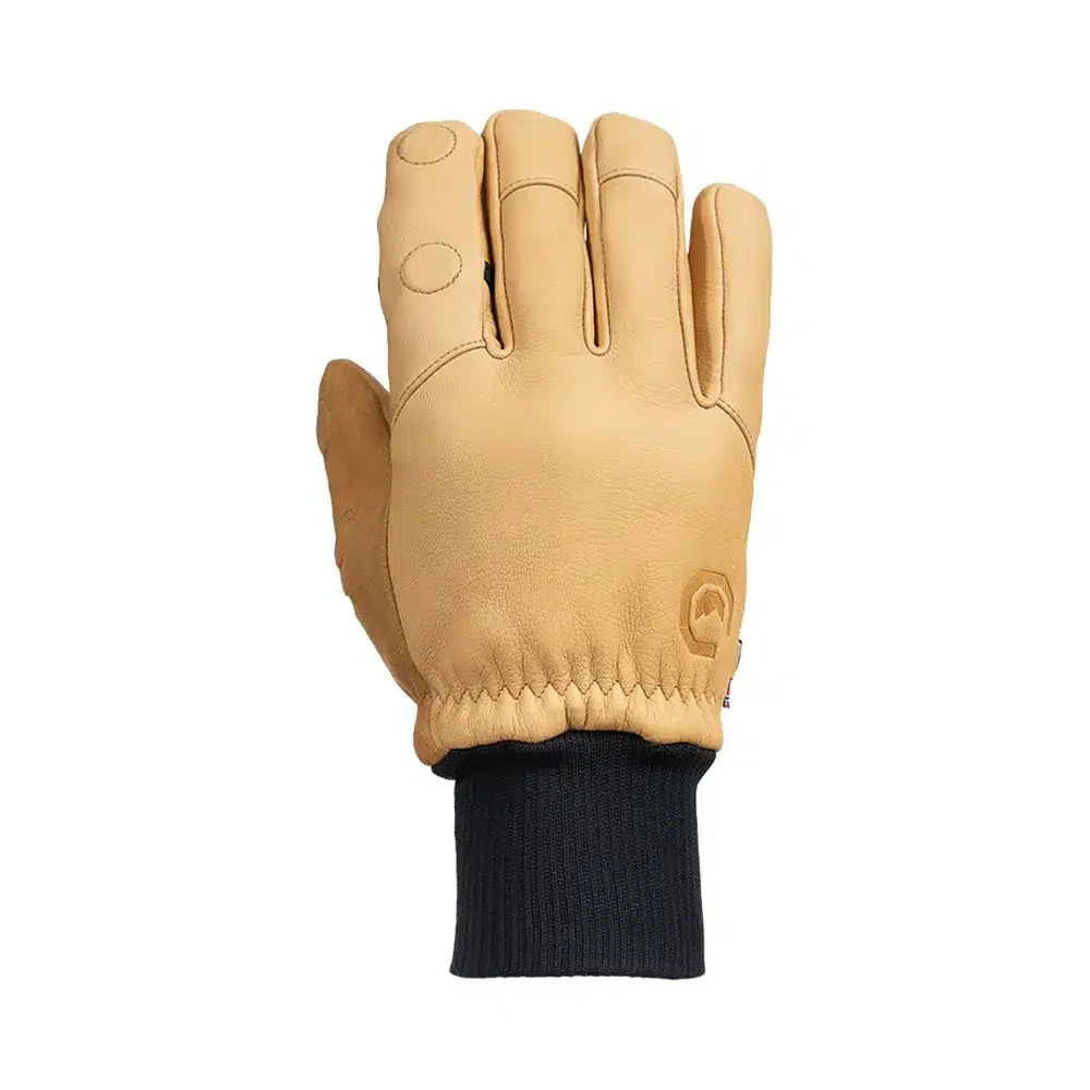 VALLERRET Hatchet Leather Photography Gloves Natural
