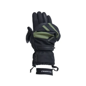 VALLERRET Skadi Zipper Mitt LRS: Green, limited edition