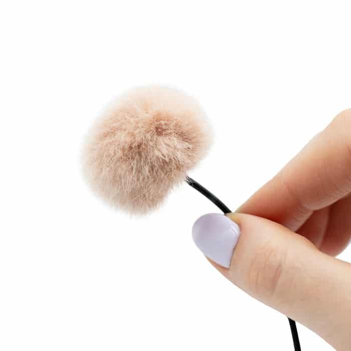 BUBBLEBEE Windbubble PRO lavalier microphone windshield