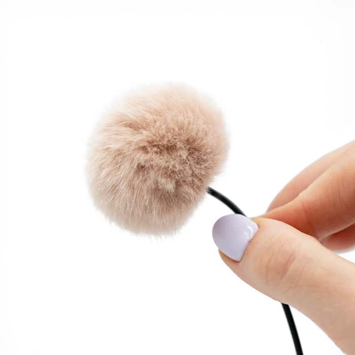 BUBBLEBEE Windbubble PRO lavalier microphone windshield
